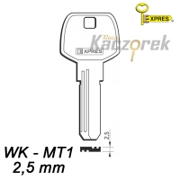 Expres 145 - klucz surowy mosiężny - WK-MT1